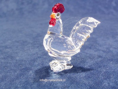 Swarovski Crystal - Cockerel (with colour)