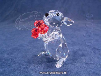 Swarovski Kristal 2015 5063338 Rabbit with Roses