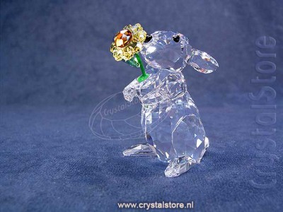 Swarovski Kristal 2018 5301583 Rabbit with Sunflower