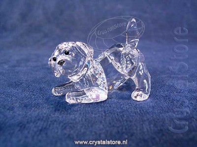Swarovski Kristal - Labrador Puppy Spelend