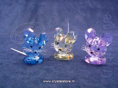 Swarovski Crystal - Replica Mouse Set Limited Edition 2016