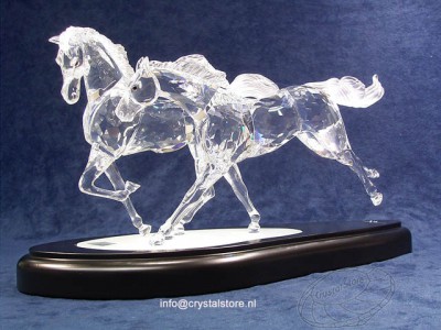 Swarovski Kristal 2001 236720 Wilde paarden