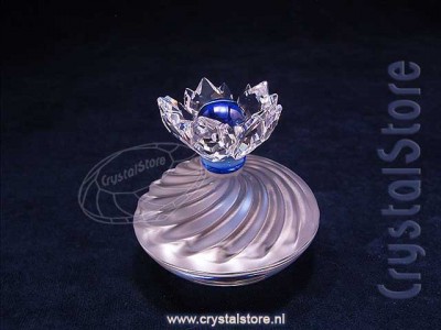 Swarovski Kristal - Juwelendoosje Blauwe Bloem
