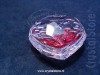 Swarovski -  Heart Jewel Box with Red Hearts