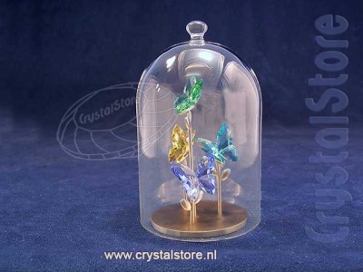 Swarovski Crystal - Jungle Beats Butterfly Bell Jar