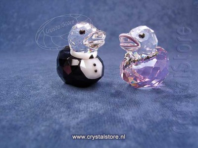 Swarovski Kristal 2012 1096733 Sir en Lady Duck