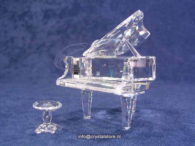 Swarovski Kristal 1993 174506 Grand Piano with Stool