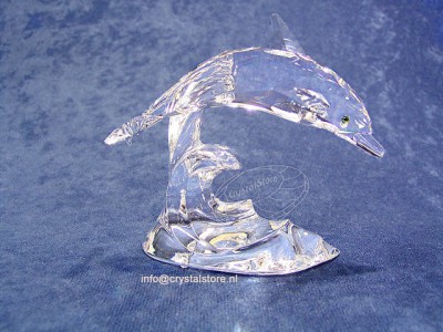 Swarovski Kristal 1995 190365 Dolfijn op golf