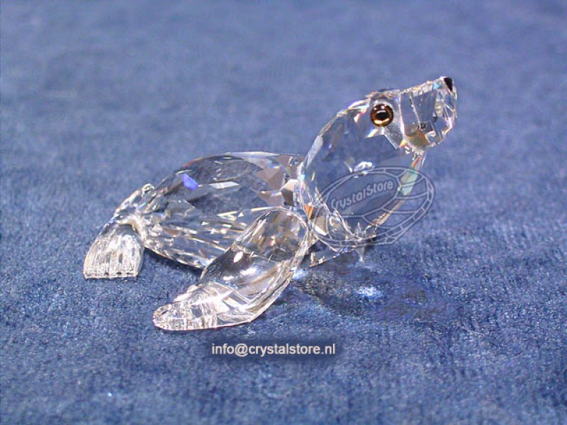 Vacature Sterkte Kameraad Swarovski Crystal | Baby Sea Lion (221120)