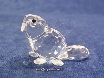 Swarovski Kristal 1992 164638 Beaver, baby Sitting