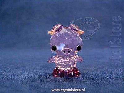 Swarovski Kristal 2018 5302557 Zodiac - Determined Pig