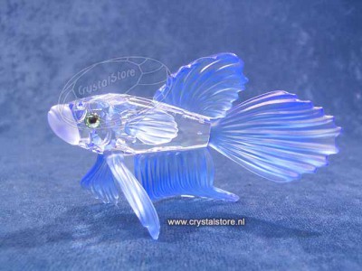 Swarovski Crystal - Siamese Fighting Fish Blue