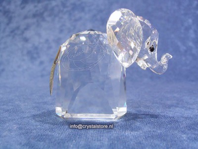 Swarovski Crystal - Large Elephant - Block