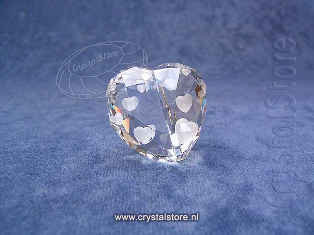 Love Heart Crystal Silver Shade  Love Heart Crystal Silver Shade