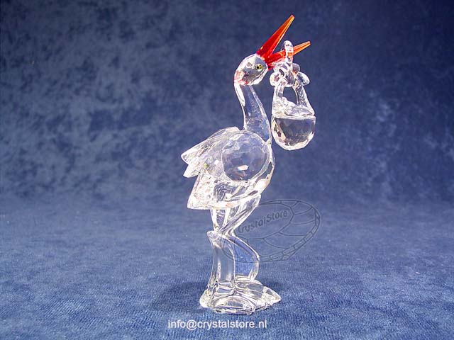 Ooievaar met baby  Ooievaar met baby